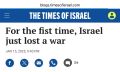  : The Times of Israel:    