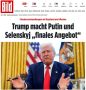Bild сообщает, что Киев откажется от плана США по прекращению войны