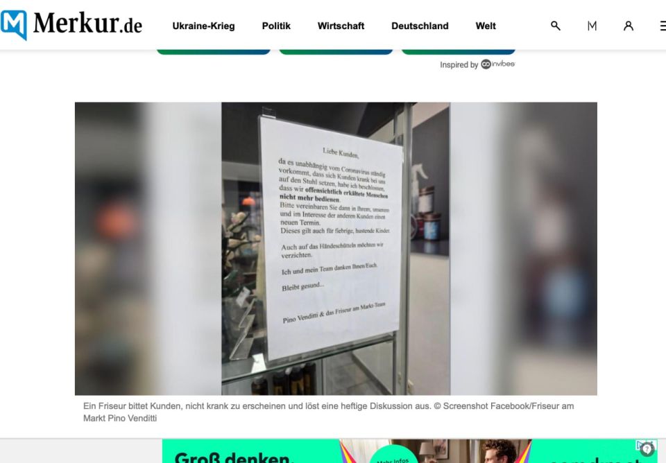 Александр Сосновский: Тяга определенных немецких персон к запретам по внешним признакам человека неистребима