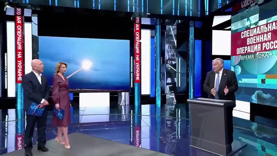 Константин Затулин в программе «Время покажет»