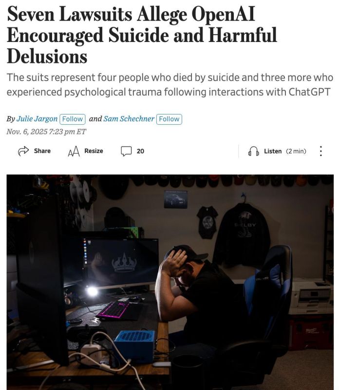 ChatGPT подсказывал способы самоубийства украинской беженке в Польше и даже помог составить предсмертную записку