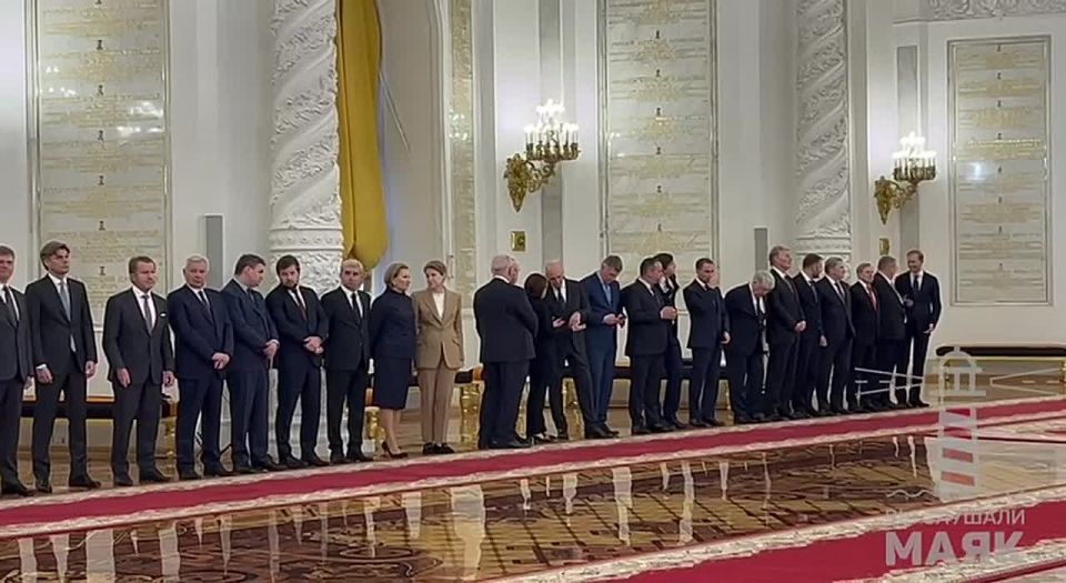 Сергея Лаврова нет среди российской делегации в Кремле, вместо него заместитель Галузин