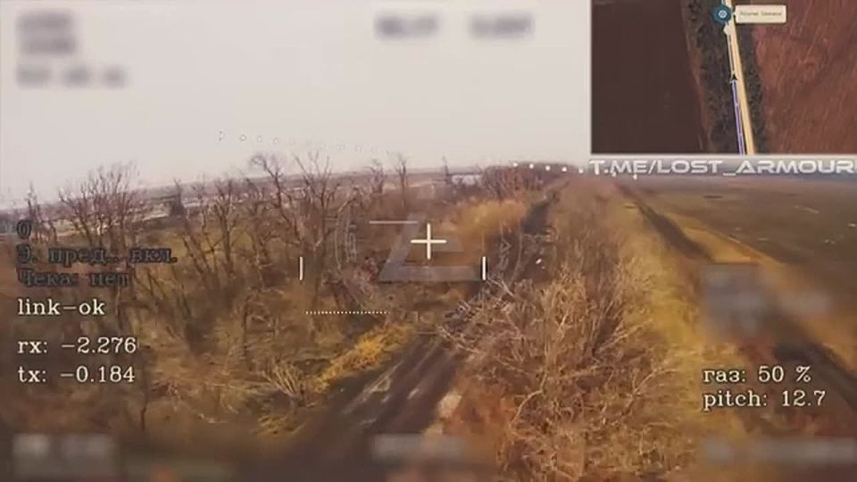 "Дорога смерти" на Покровск, частино полями-очкурами