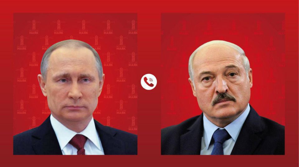 Путин поговорил с Лукашенко