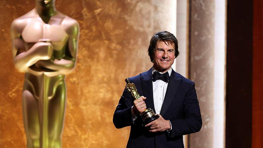Американскому актеру, режиссеру и продюсеру Тому Крузу вручили премию "Оскар" за выдающиеся заслуги в кинематографе
