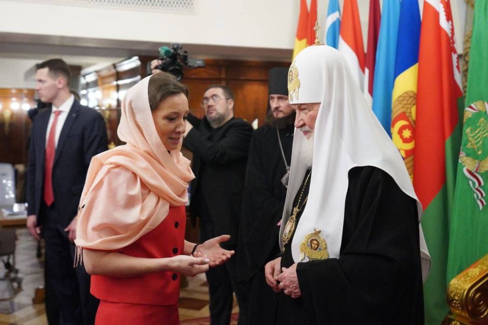 Анна Кузнецова: Сегодня у Святейшего Патриарха Московского и всея Руси Кирилла — день рождения!