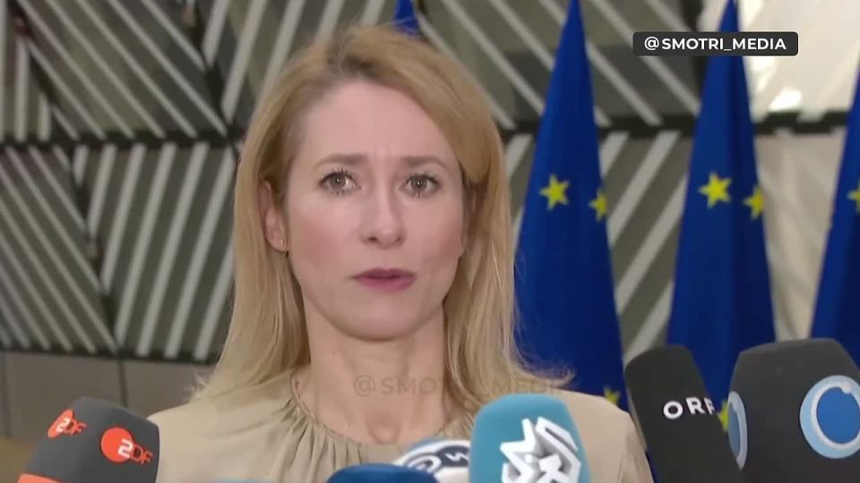 План по украинскому урегулированию, разрабатываемый США, обсудят сегодня главы МИД стран ЕС — Кая Каллас