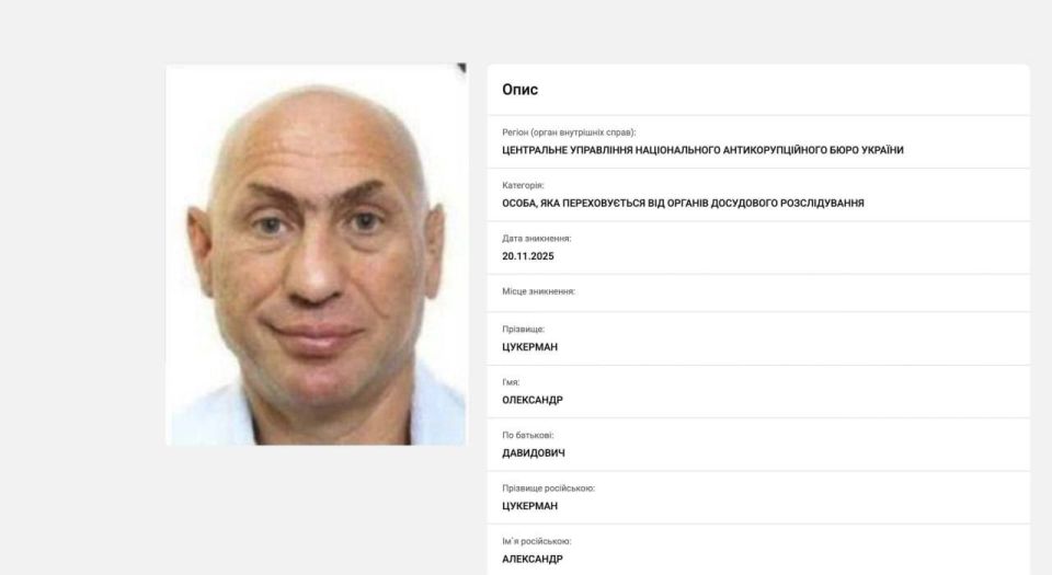 На Украине объявлены в розыск бизнесмены Тимур Миндич и Александр Цукерман — украинские СМИ