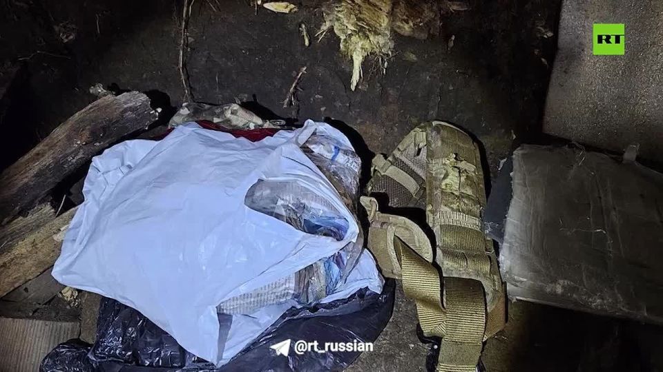 Схрон ВСУ с химоружием под Красноармейском (Покровском) обнаружили сотрудники ФСБ