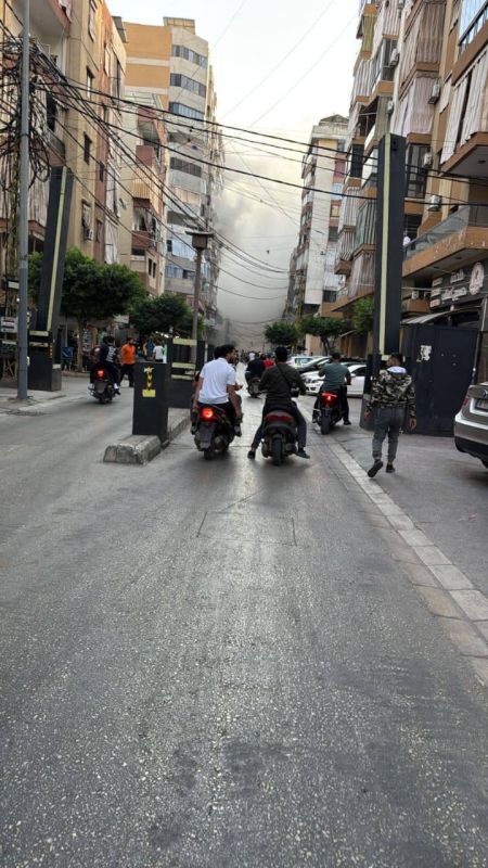 Аббас Джума: Израиль атаковал юг Бейрута Аббас Джума: Израиль атаковал юг Бейрута