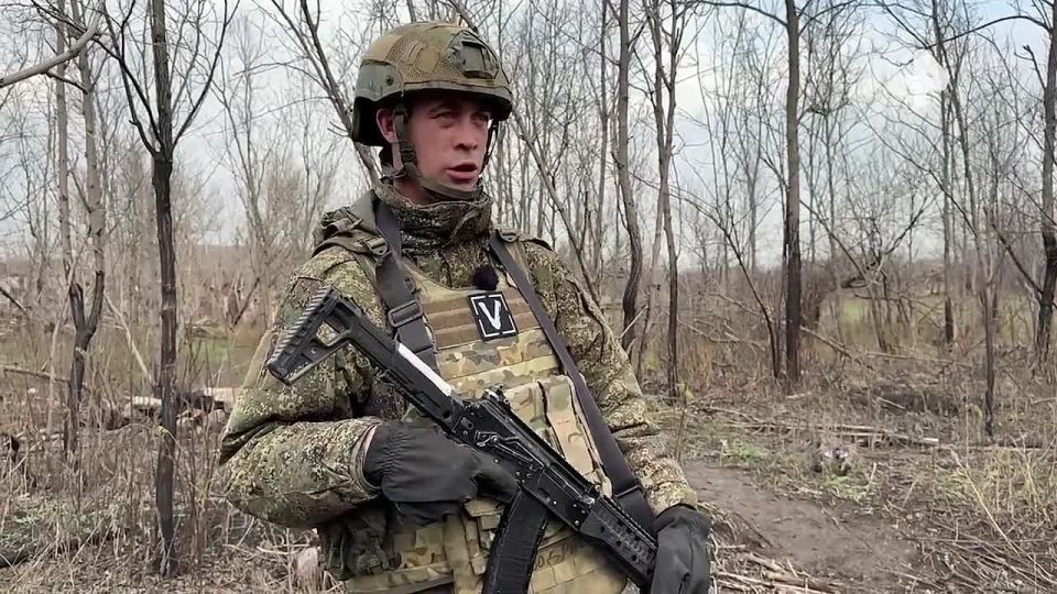 Российские бойцы рассказали об освобождении Тихого и Отрадного