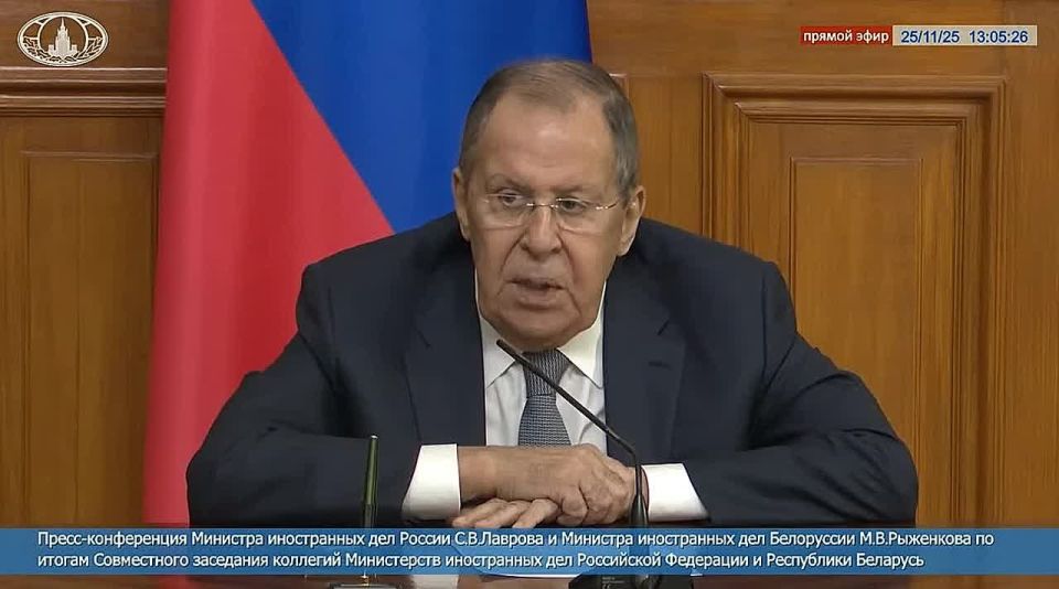 Лавров — европейцам, которые хотят усесться за стол переговоров: