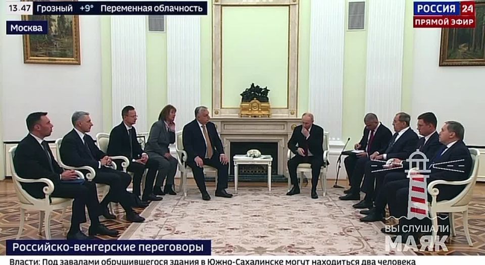 Путин заявил, что они с Орбаном могут откровенно обсуждать любые вопросы и искать решения любых проблем