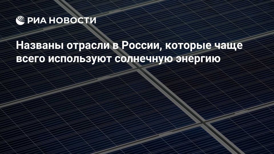 Евгений Попов: Cолнечную энергию в России чаще всего используют владельцы коммерческой недвижимости, агропромышленных и производственных предприятий