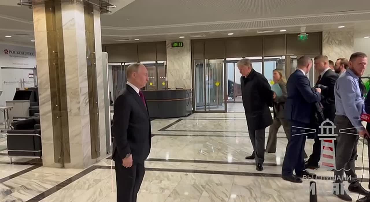 Путин уехал в Кремль на встречу с Уиткоффом и Кушнером