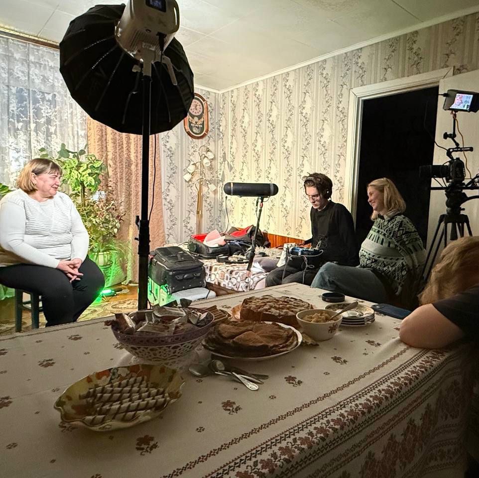 В почтовом отделении в деревне Тверской области снимали кино В почтовом отделении в деревне Тверской области снимали кино