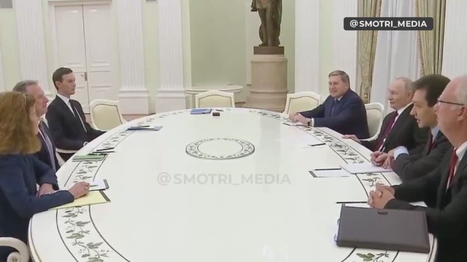 Путин поприветствовал Уиткоффа и Кушнера