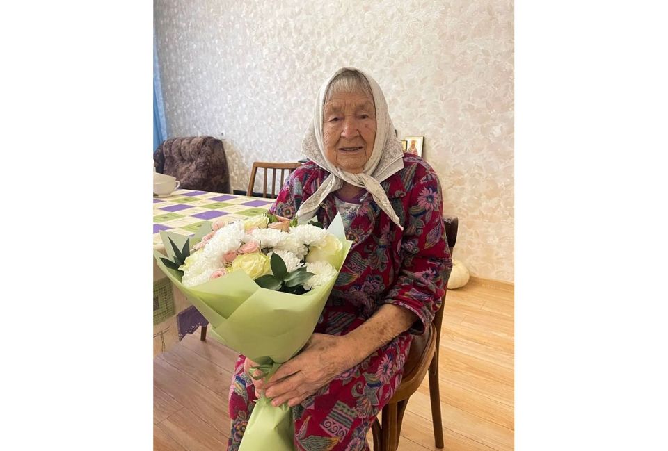 101 год исполнился ветерану Великой Отечественной войны Анастасии Леонтьевне Милинчук