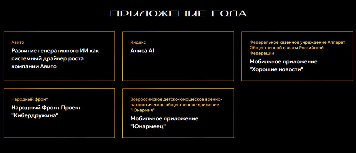 Мобильное приложение «Хорошие Новости» попало в шорт-лист XXII Национальной «Премии Рунета-2025»!