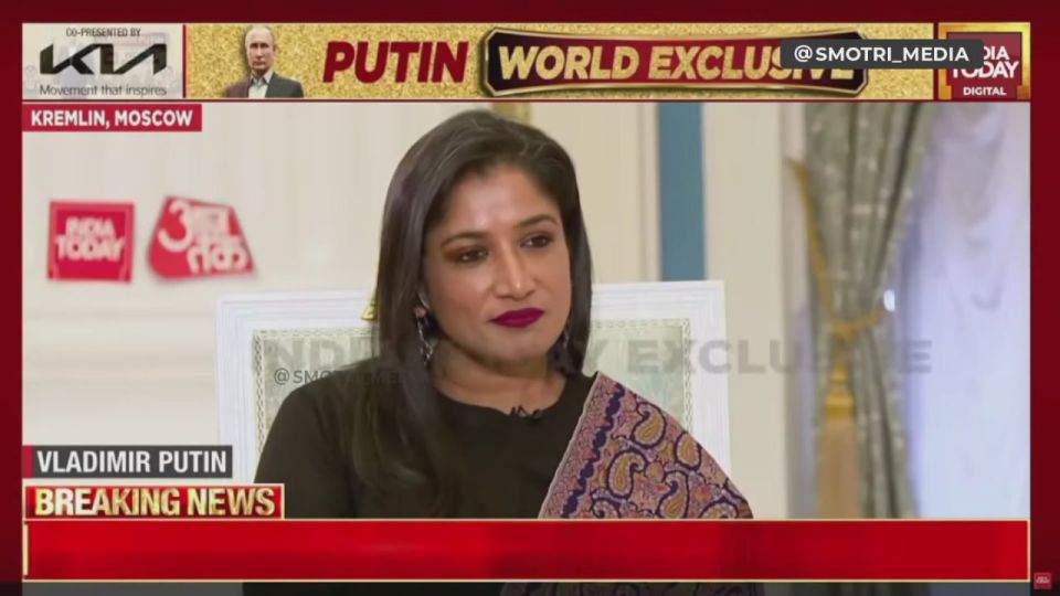 У нас с Индией есть определённый дисбаланс в торговле, мы с Моди часто поднимаем этот вопрос — Путин