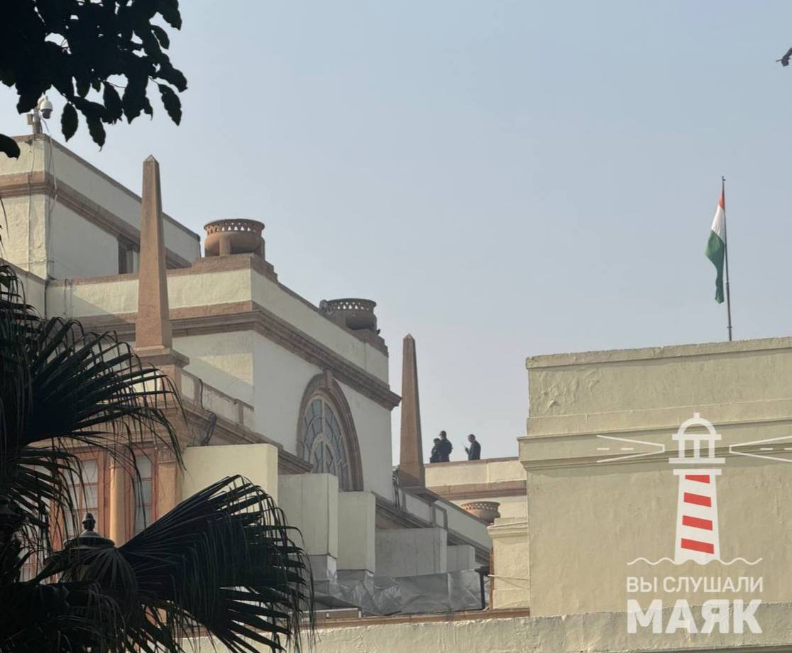 В Хайдарабадском дворце, где проходят российско-индийские переговоры, усилены меры безопасности