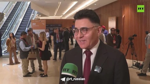 «Хочу пожелать объединения креативных классов под крышей, под зонтиком RT разнообразных народов Индии»