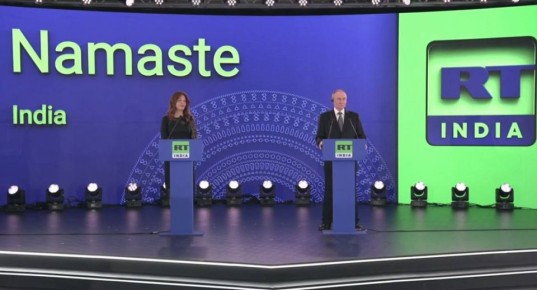 Namaste.        RT India