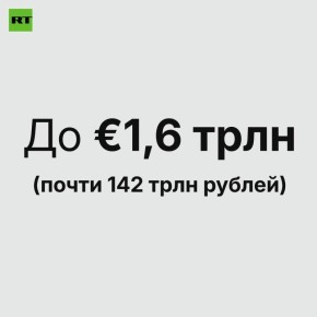 Экономика ЕС потеряла от антироссийских санкций до €1,6 трлн (почти 142 трлн рублей) за 2022—2025 годы, сообщили в МИД РФ