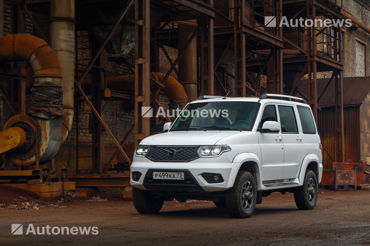 Вот как выглядит обновленный УАЗ «Патриот»