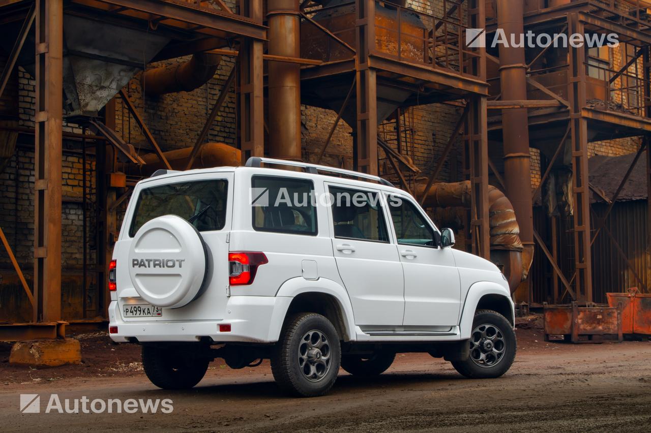 Вот как выглядит обновленный УАЗ «Патриот» Вот как выглядит обновленный УАЗ «Патриот»