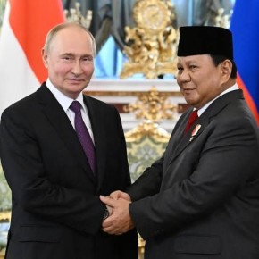 Путин сегодня проведёт переговоры с президентом Индонезии Прабово Субианто