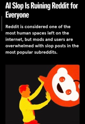 ИИ губит платформу Reddit для всех, пишет журнал Wired: