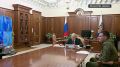 Путин поручил командующим группировками войск продолжить боевые действия в строгом соответствии с планами