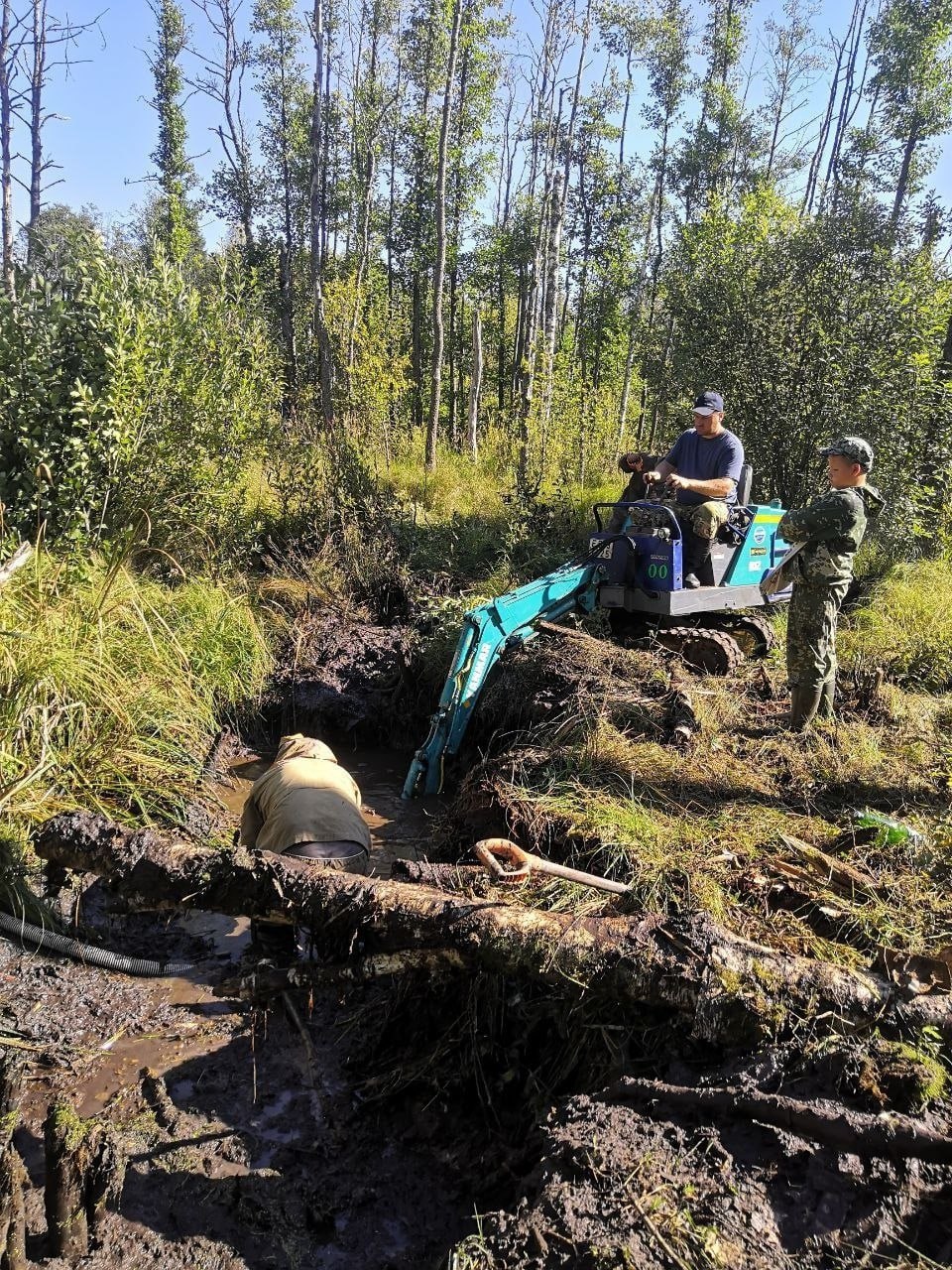 Опубликованы фото с места подъема фрагментов бомбардировщика в Тверской области Опубликованы фото с места подъема фрагментов бомбардировщика в Тверской области