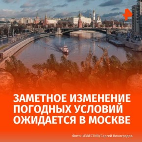 Температура в Москве превысит климатическую норму в конце недели, сообщила РЕН ТВ синоптик Татьяна Позднякова