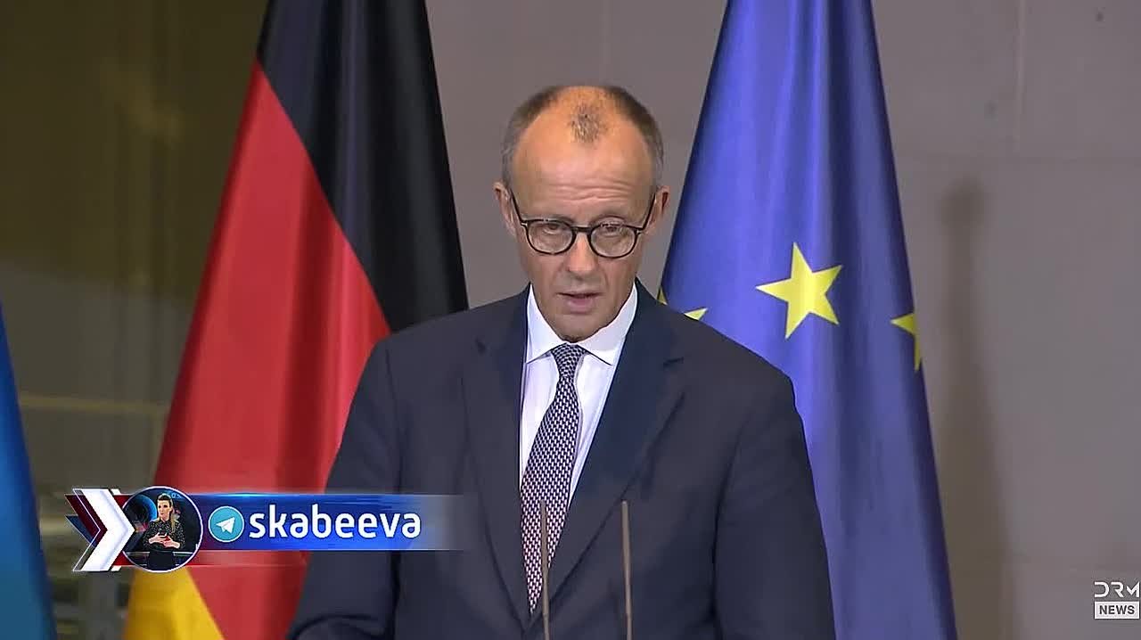 На пресс-конференции с Зеленским Мерц устроил очередной дешёвый спектакль на публику