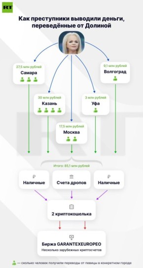 Полина Лурье может потребовать взыскать с мошенников убытки из-за покупки квартиры Ларисы Долиной, говорится в судебных документах