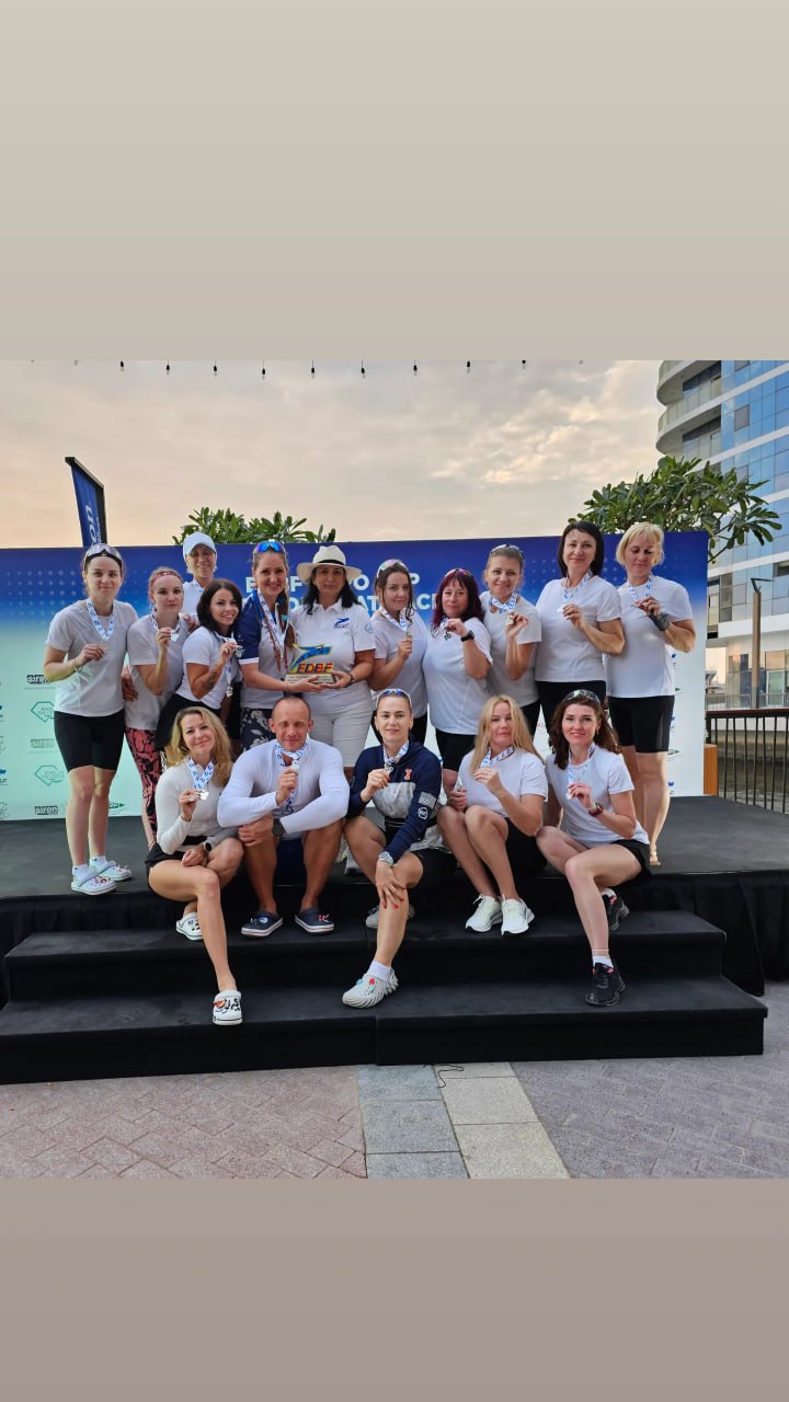 Тверичанки развернули флаг родного города на соревнованиях в Дубае и завоевали медали Тверичанки развернули флаг родного города на соревнованиях в Дубае и завоевали медали