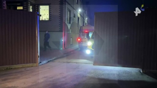 Обстановку у пансионата в Видном показал корреспондент РЕН ТВ Владислав Харченко