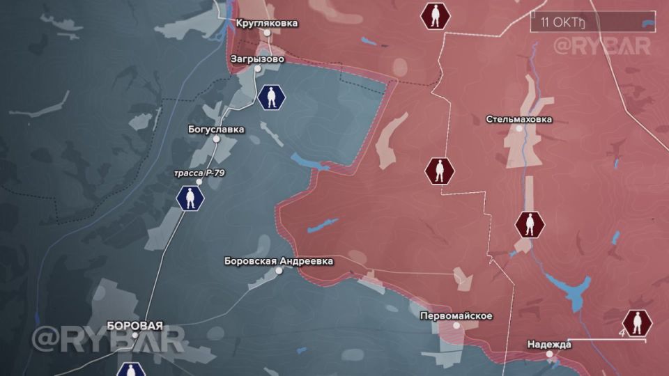 Наступление к Осколу у Богуславки — разбор Рыбаря