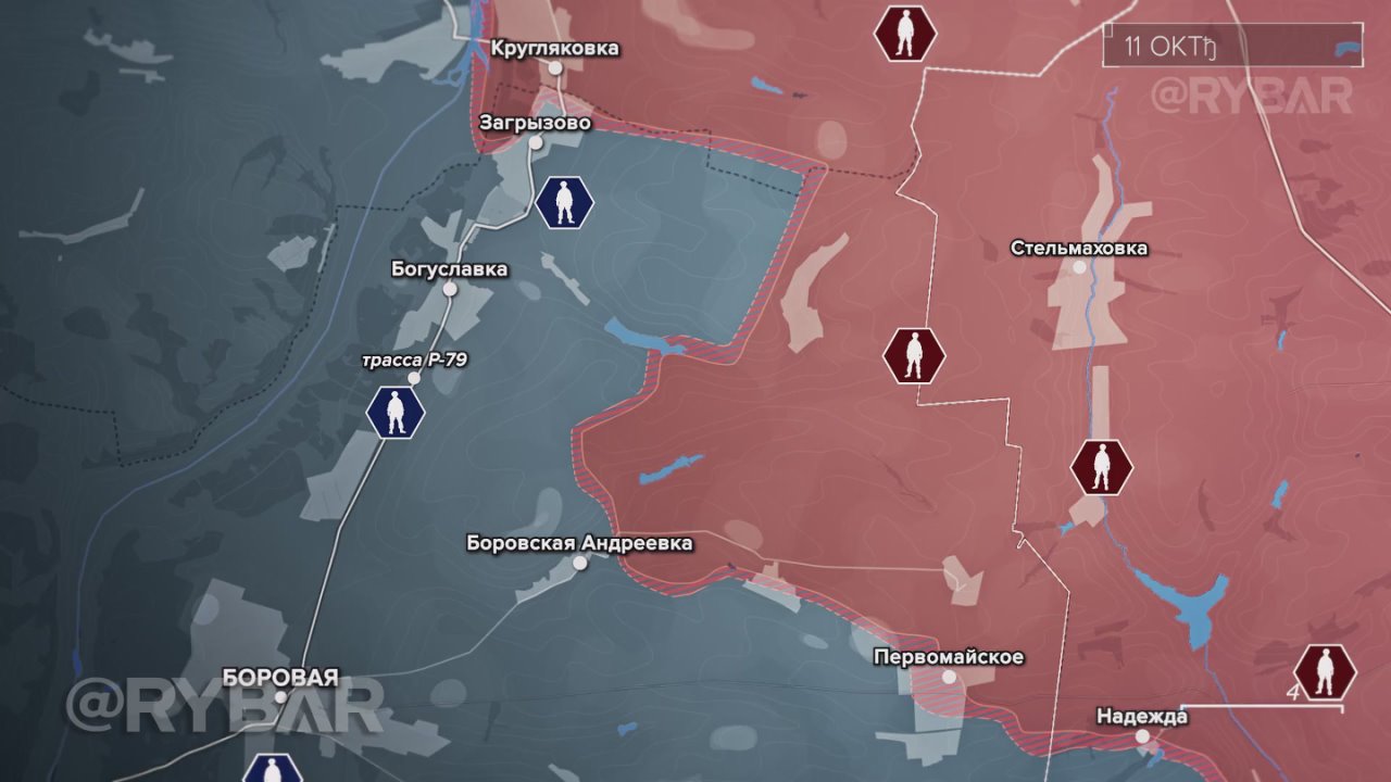 Наступление к Осколу у Богуславки — разбор Рыбаря