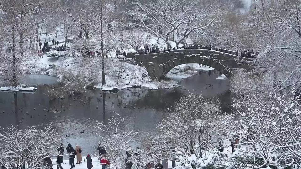 Валентин Богданов: Новогодний Манхэттен в объективе камеры нью-йорского бюро «Вестей»