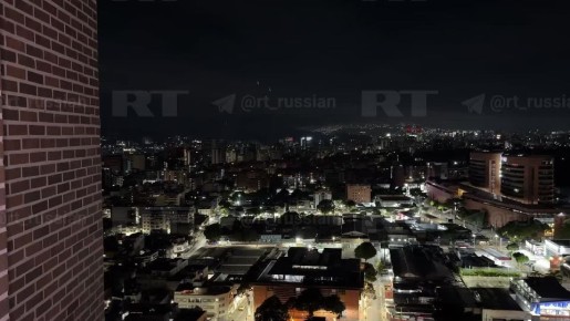 Авиаудары по Каракасу продолжались около 25 минут, предупреждающих сирен не было