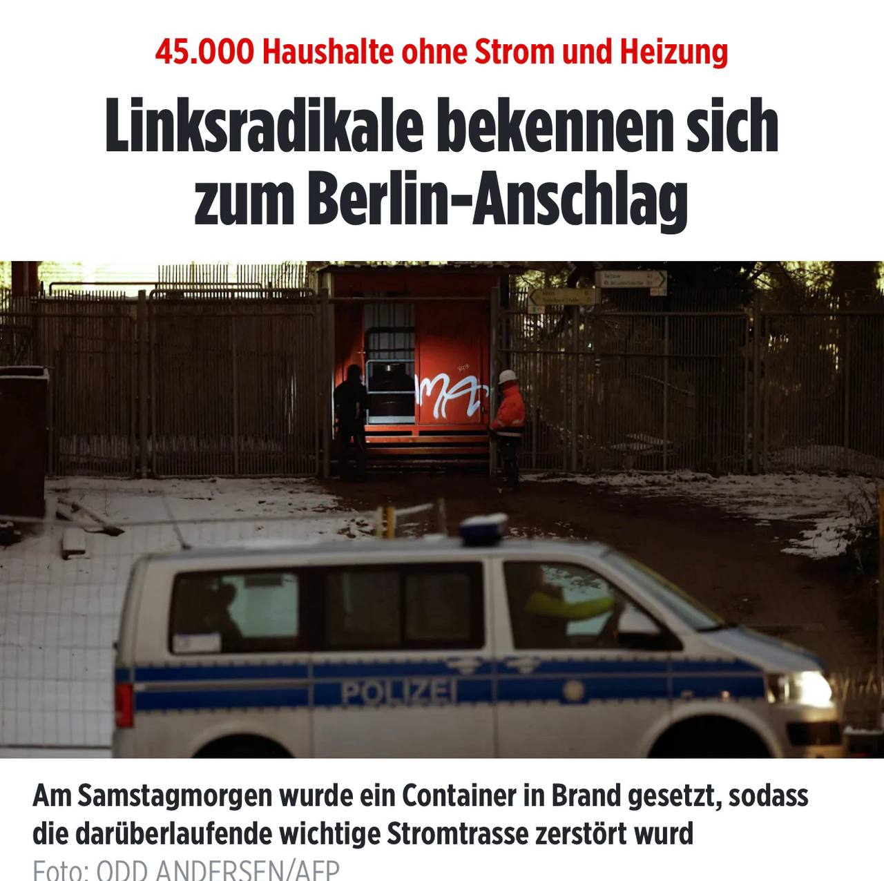 Александр Сосновский: Утро в Берлине начинается с теракта