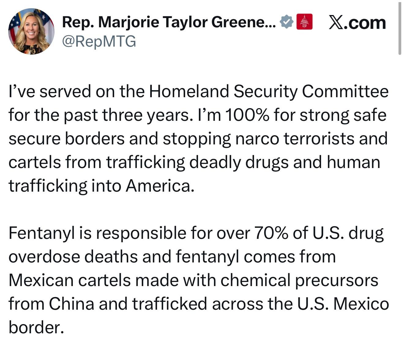 Валентин Богданов: Пост (скорее даже крик души) бывшей трампистки Марджори Тейлор Грин , который заслуживает быть переведен и опубликован полностью: