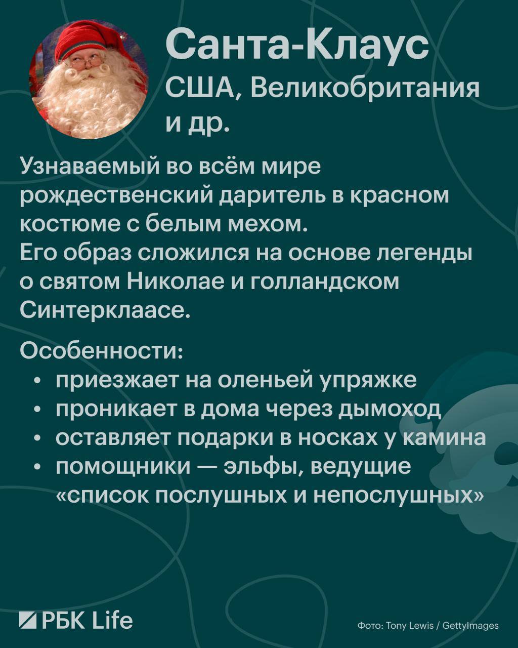 Ближайший «родственник» российского Деда Мороза — Санта-Клаус Ближайший «родственник» российского Деда Мороза — Санта-Клаус