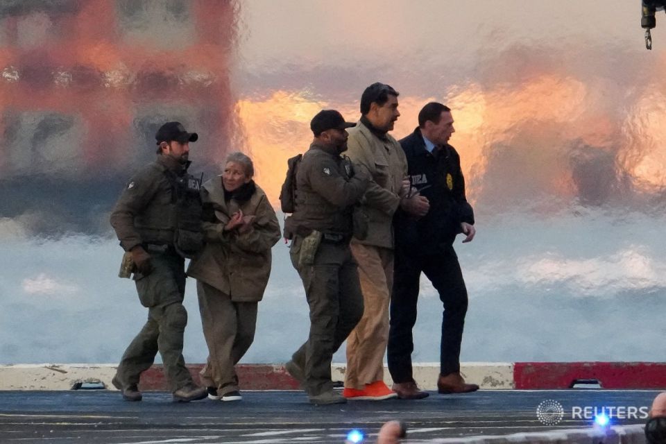 Прибытие Мадуро в Нью-Йорк