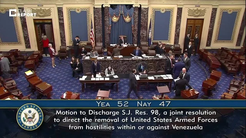 Сенат США одобрил резолюцию, ограничивающую военные полномочия Дональда Трампа