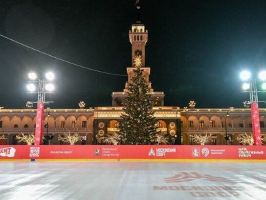 Каток на Северном речном вокзале снова открыт, сообщает Дептранс Москвы