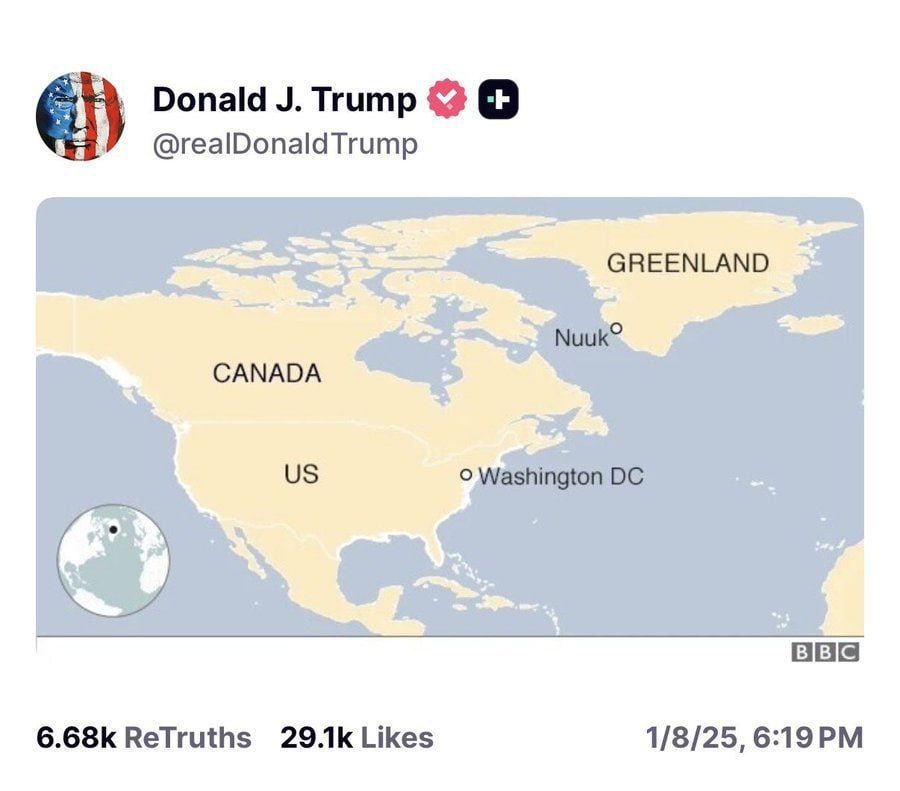 Андрей Клинцевич: Трамп напрямую обозначил новую цель американской экспансии